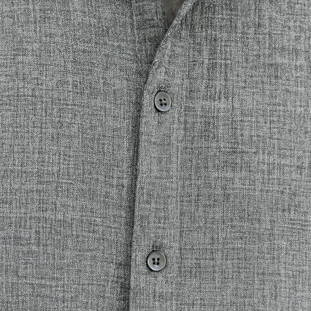 Men's Short Sleeve Linen Shirt