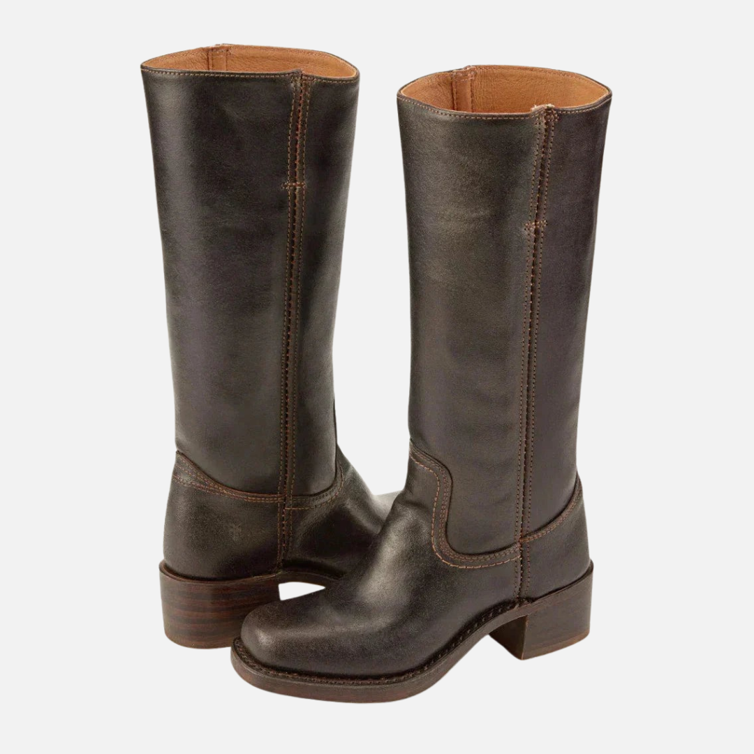 Women's Heritage Leather Knee-High Western Boots