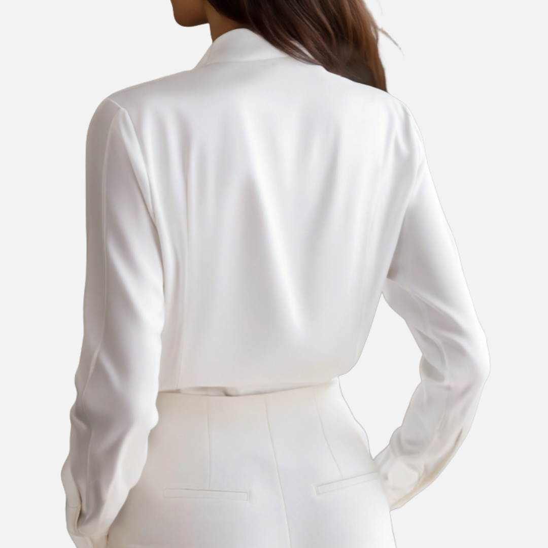 Elegant Formal Shirt Button Down Blouse