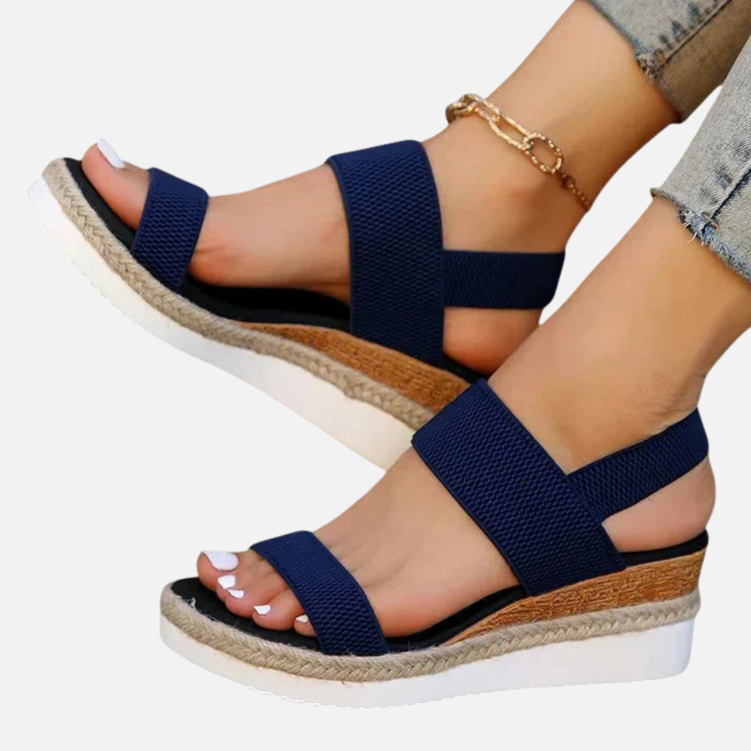 Women's Elegant Platform Elastic Sandals