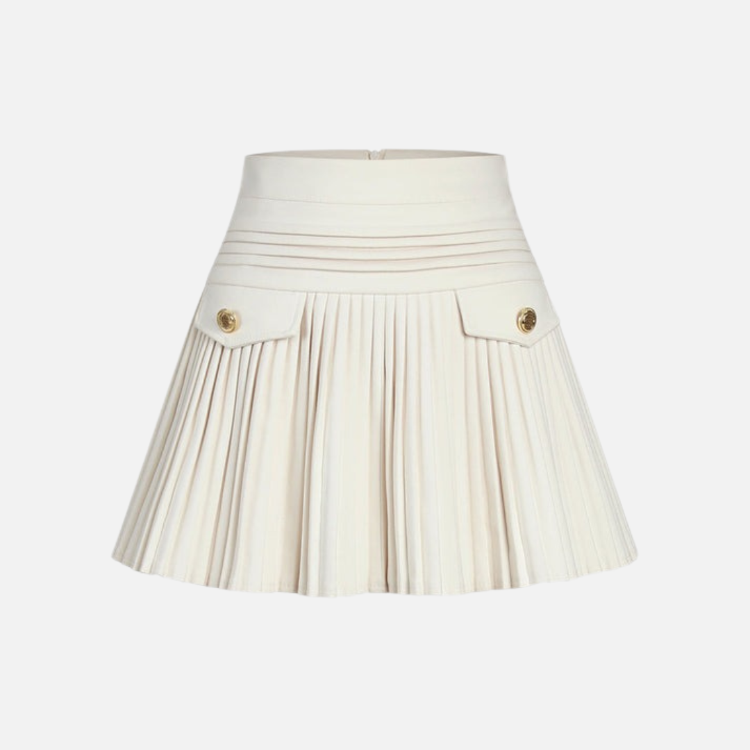 Women’s Pleated Mini Skirt - Elegant Skirt