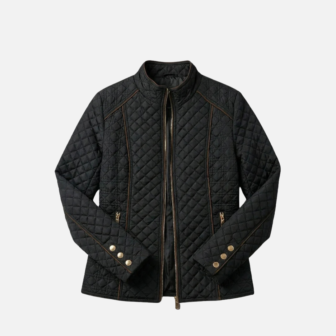 Olivia | Lightweight Quilted Zip Jacket