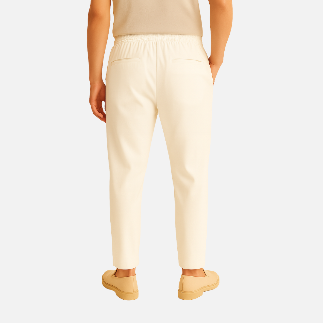 Men’s Straight Trousers - Breathable Chinos