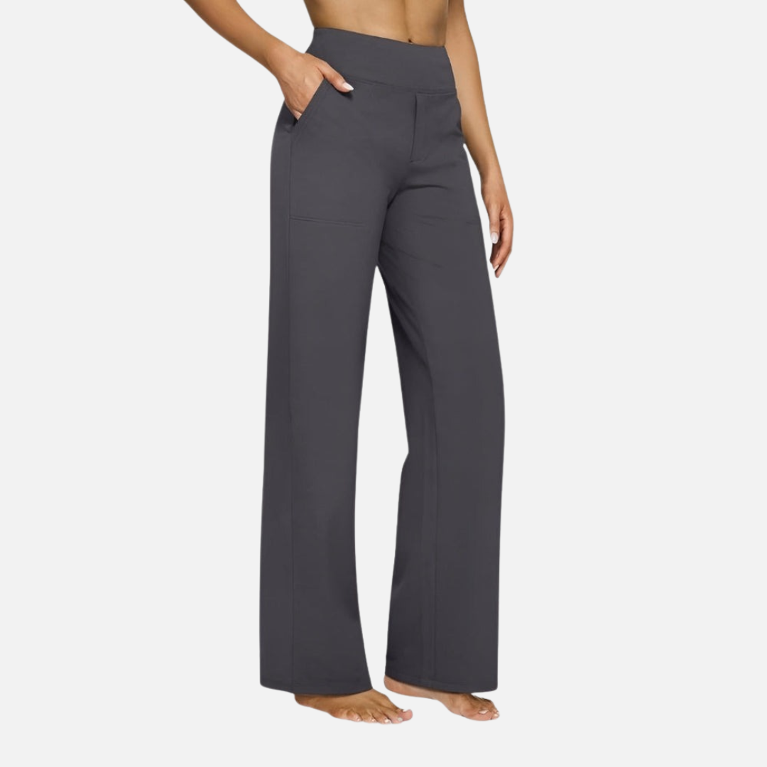 Women's High Waisted Wide-Leg Lounge Pants
