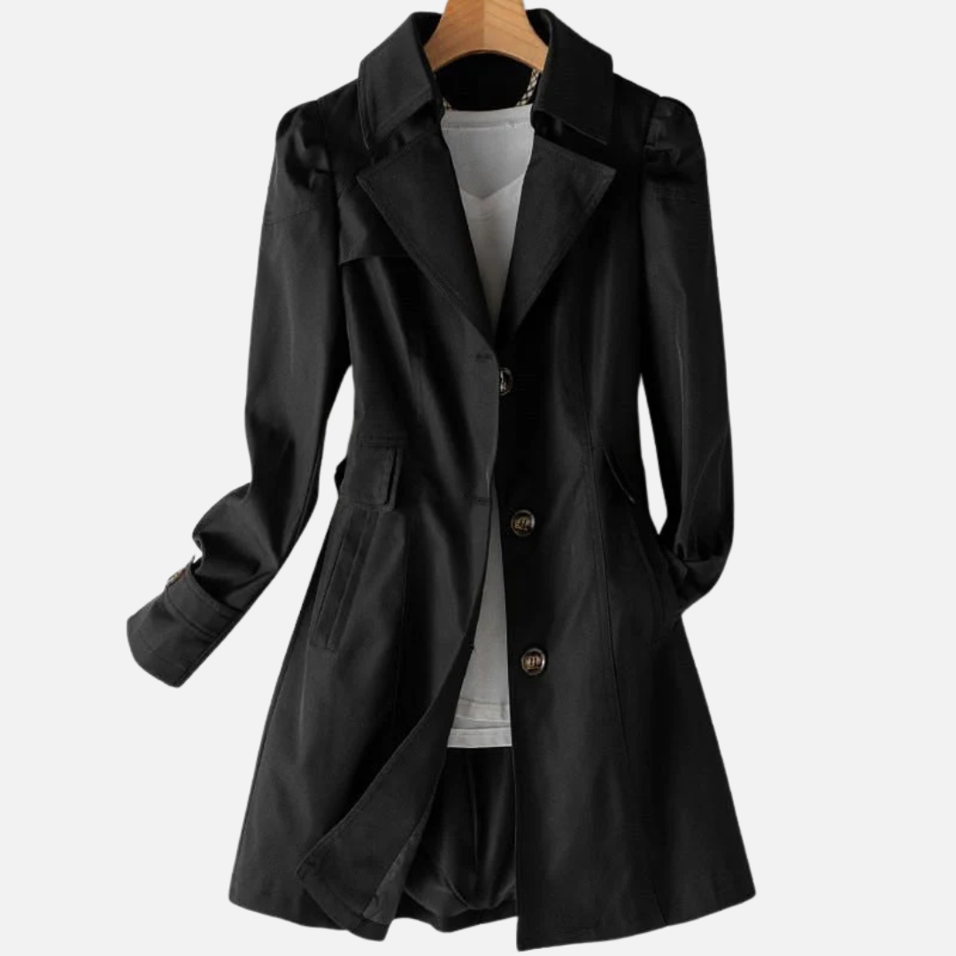 Women's Lightweight Tailored Trench Coat