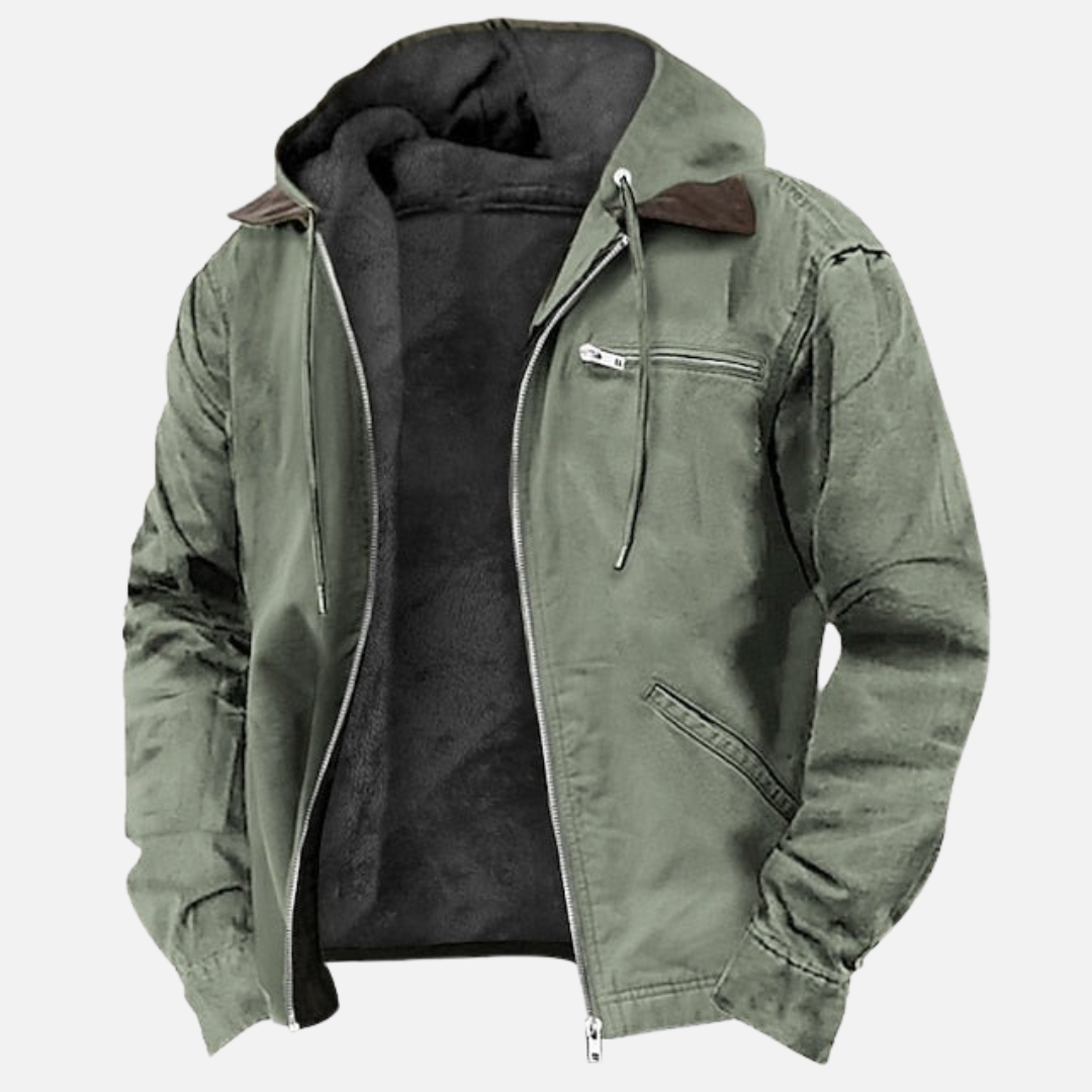 Men’s Hooded Bomber Jacket