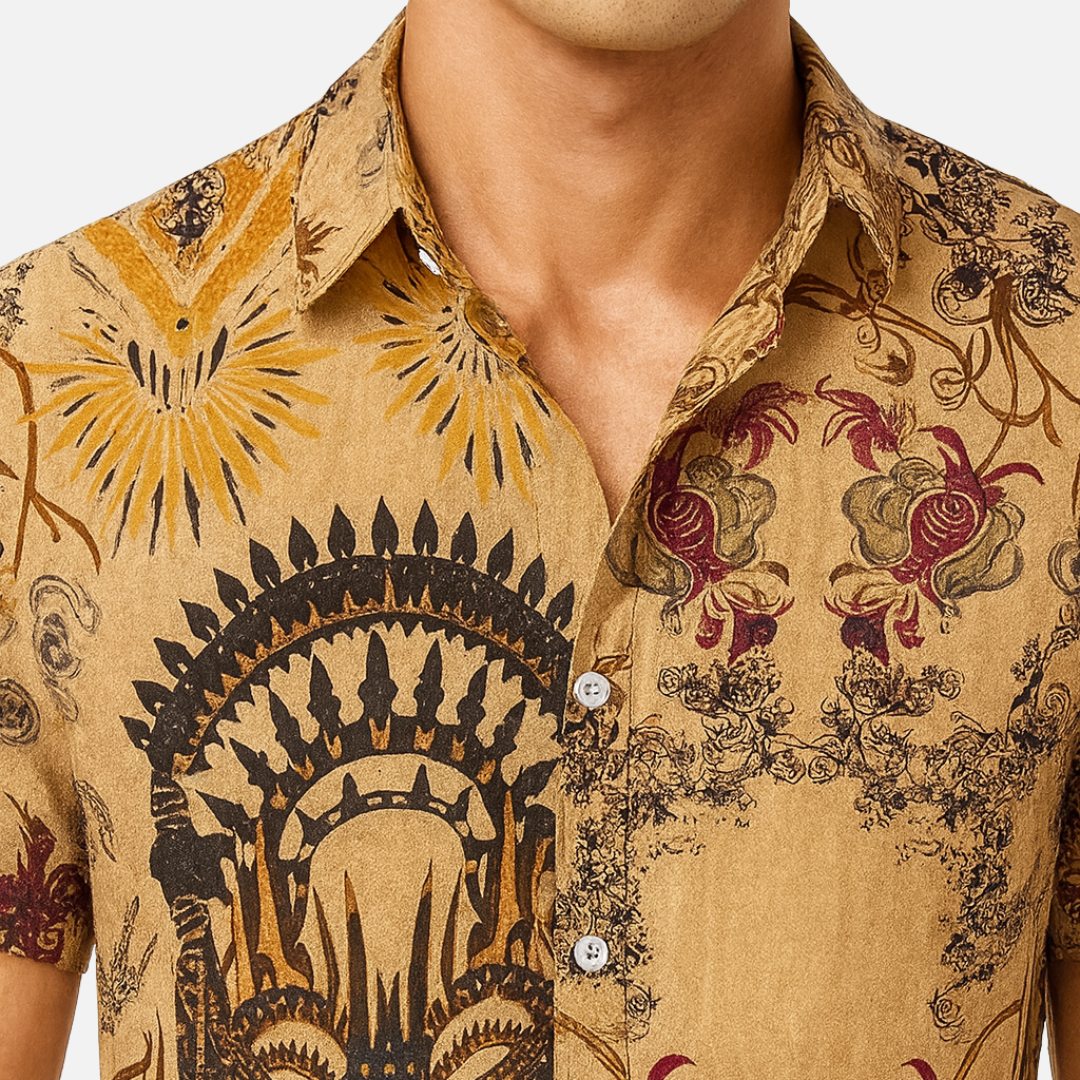 Breathable Shirt - Short Sleeve Summer Shirt for Men