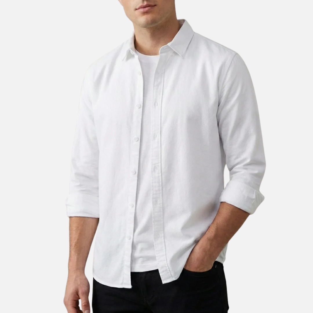 Men's Long Sleeve Button-Down Shirt