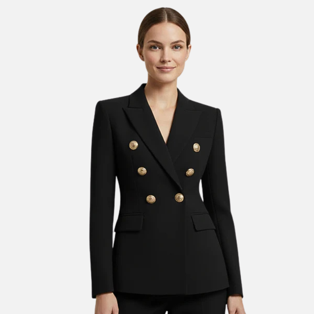 Women’s Cardigan Double-Breasted Tailored Blazer