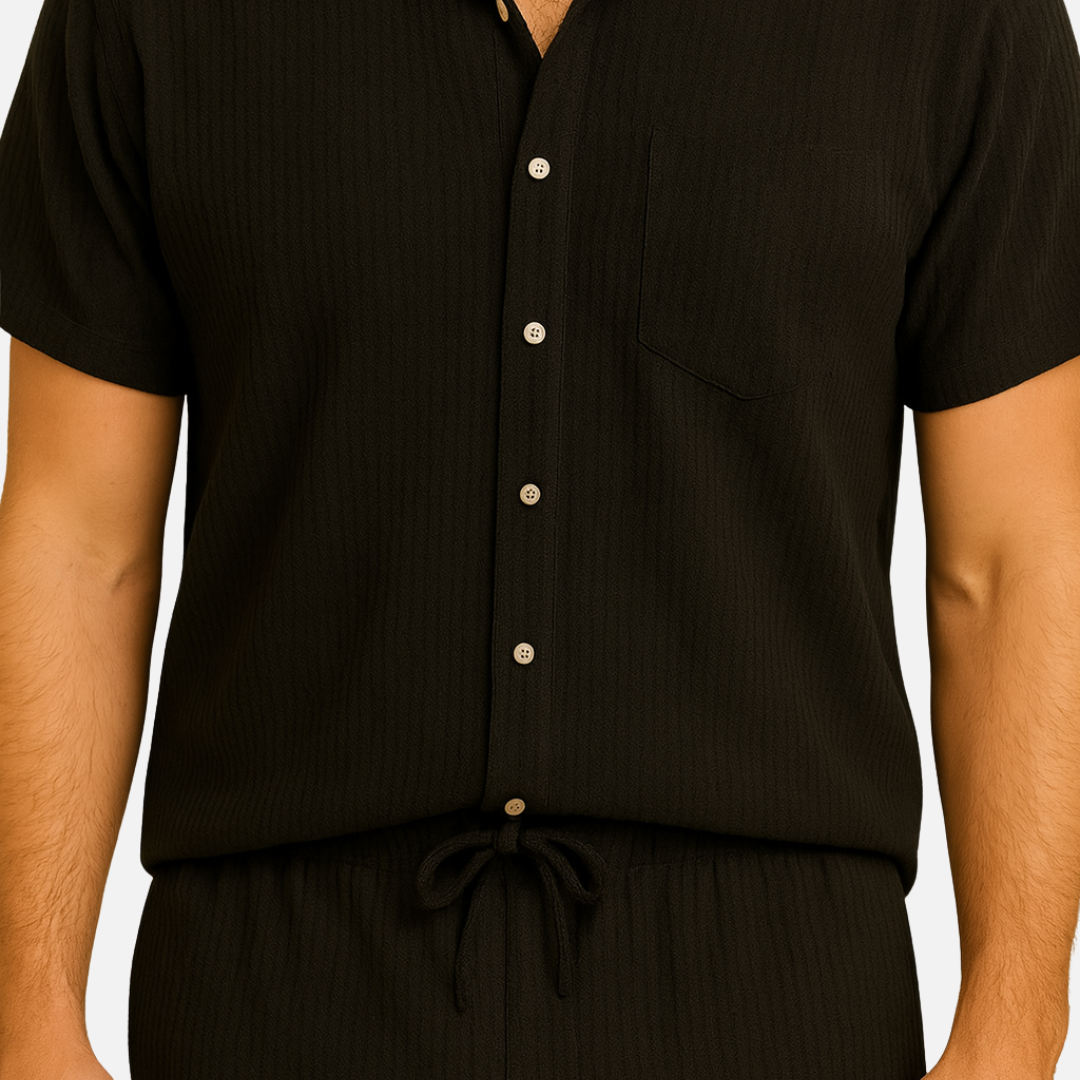 Corduroy Summer Set – Casual 2 Piece Outfit