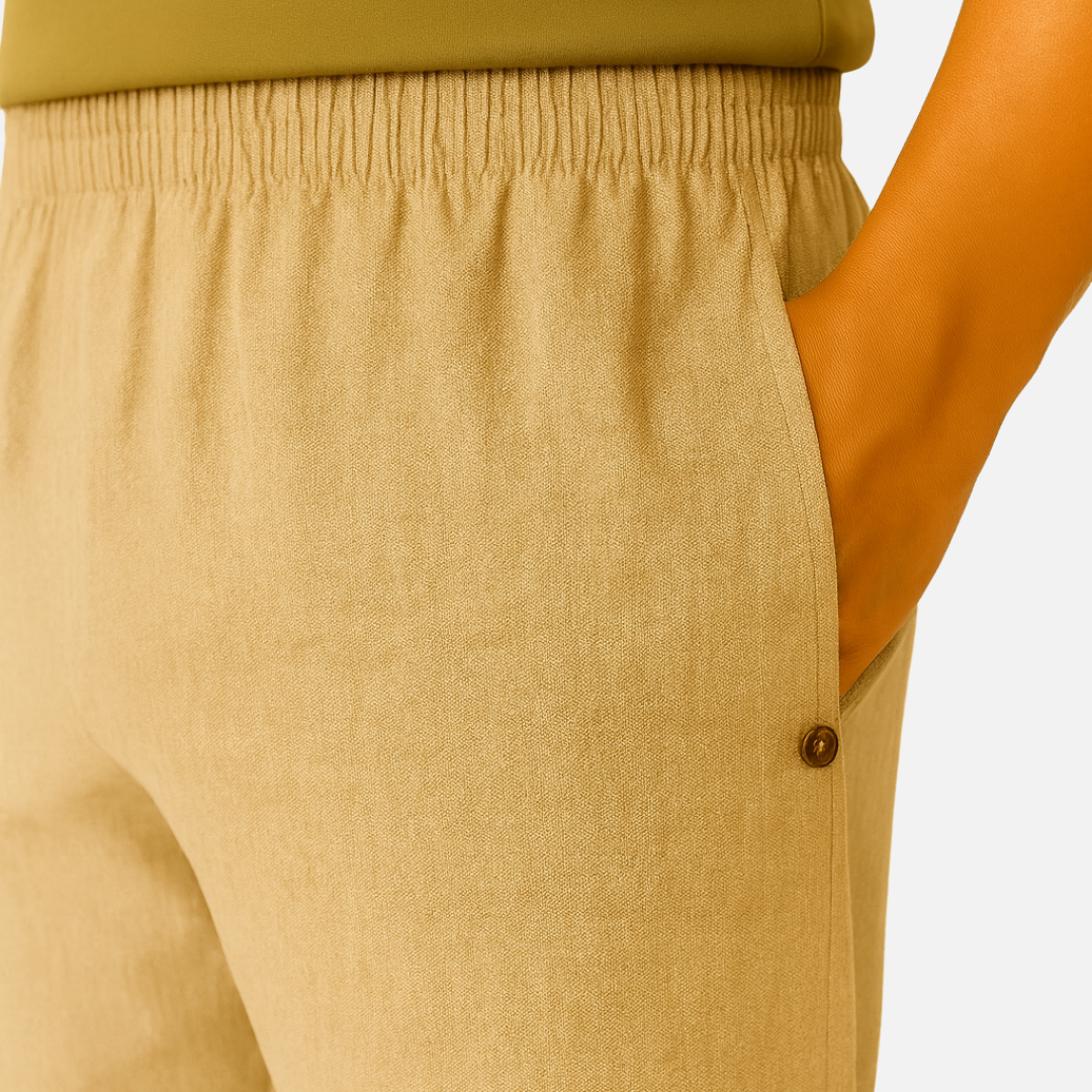 Men’s Breathable Linen Pants – Lightweight Summer Pants