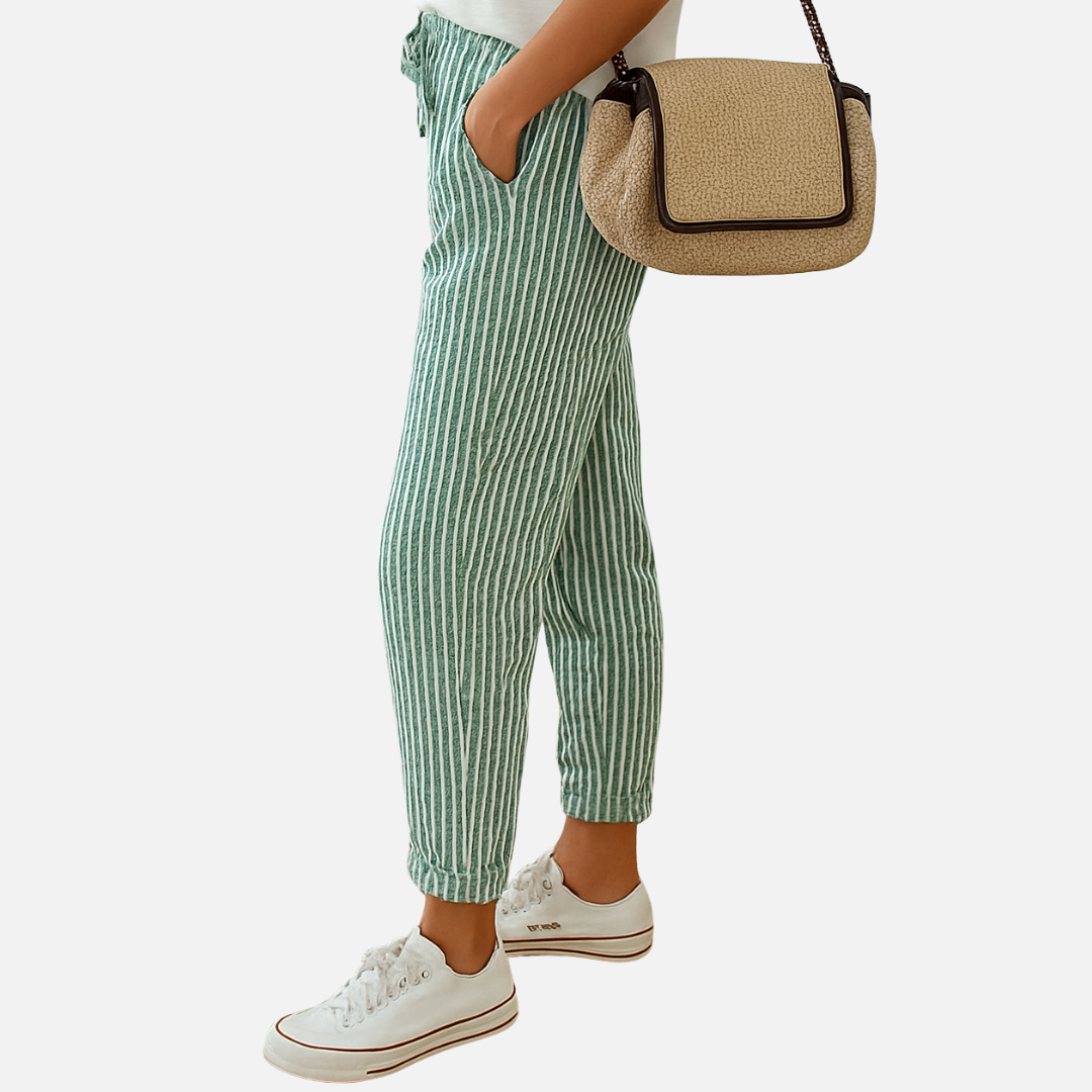 Women’ Linen Pants – Lightweight Breathable Pants