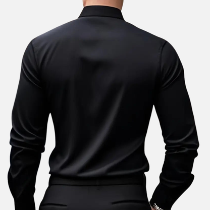 Men's Cotton Slim-Fit Shirt - Easy Iron