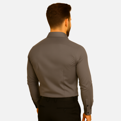 Stretch Shirt – Smart Long Sleeve Business Shirt