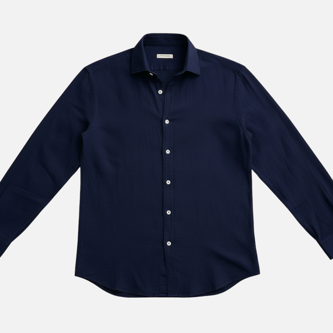 Men’s Slim Fit Shirt – Breathable Long Sleeve Casual