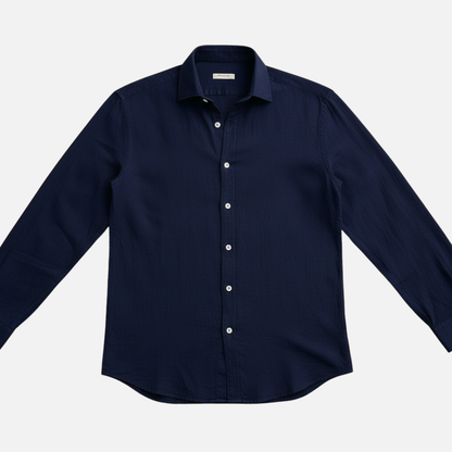 Men’s Slim Fit Shirt – Breathable Long Sleeve Casual