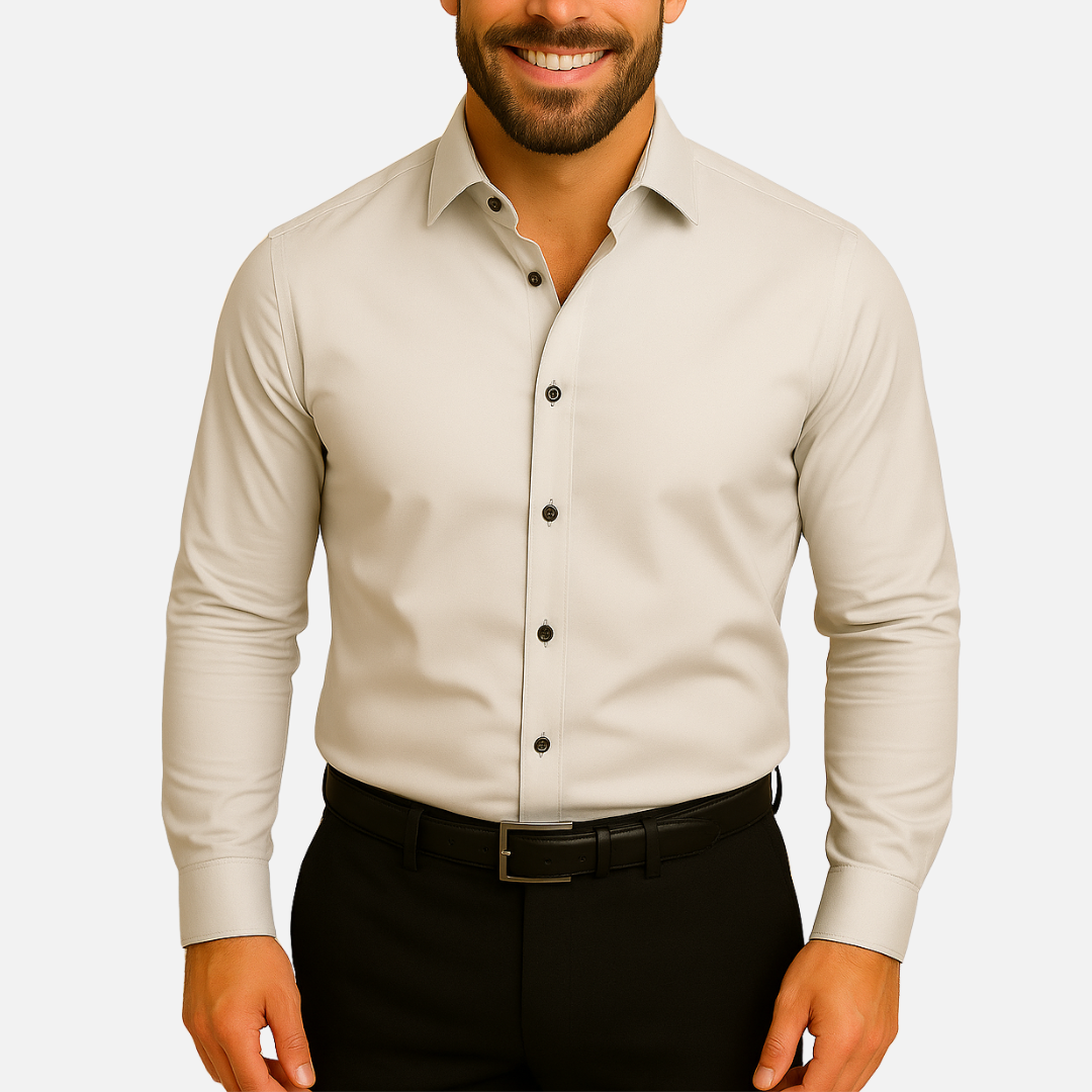 Stretch Shirt – Smart Long Sleeve Business Shirt