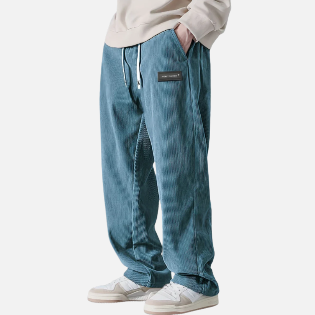 Men's Straight Leg Corduroy Pants