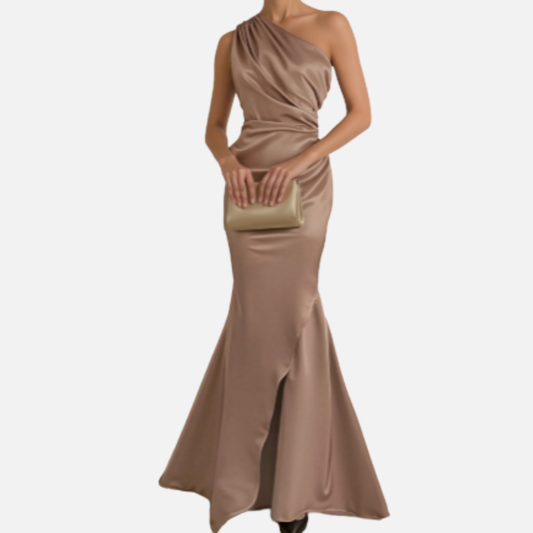 One-Shoulder Evening Dress - Mermaid Evening Gown