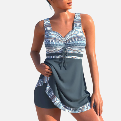 Women's Swimdress Tankini Set | Modest Swimwear Swimsuit