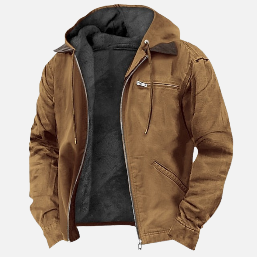 Men’s Hooded Bomber Jacket
