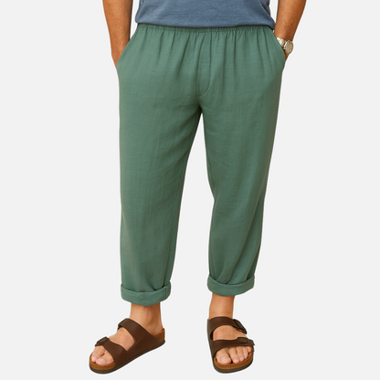 Men’s Breathable Linen Pants – Lightweight Summer Pants