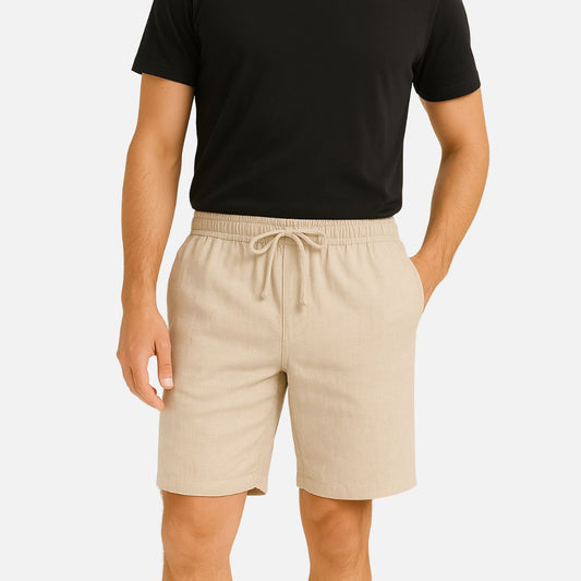 Men's Lightweight Linen Shorts