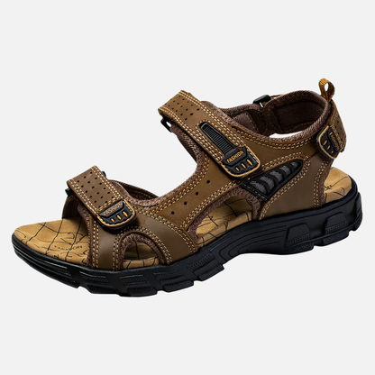 Men’s Orthopedic Open Sandals with Adjustable Support Straps