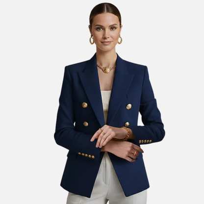 Women’s Cardigan Double-Breasted Tailored Blazer