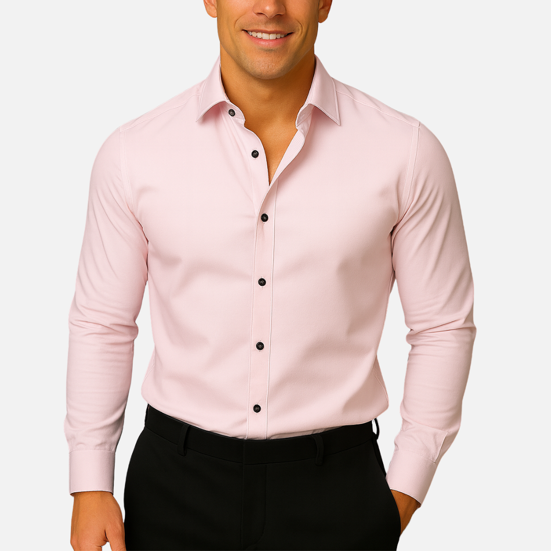 Stretch Shirt – Smart Long Sleeve Business Shirt