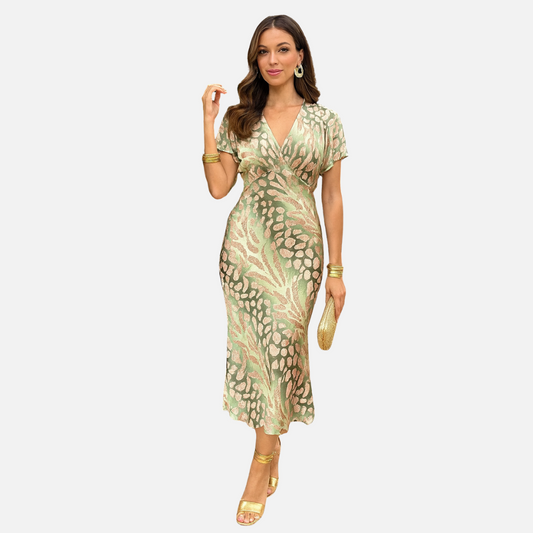 Elegant Maxi Dress – Women's Sheath Dress