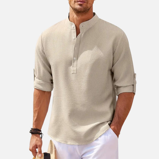 Elara | Men’s Long Sleeve Polo