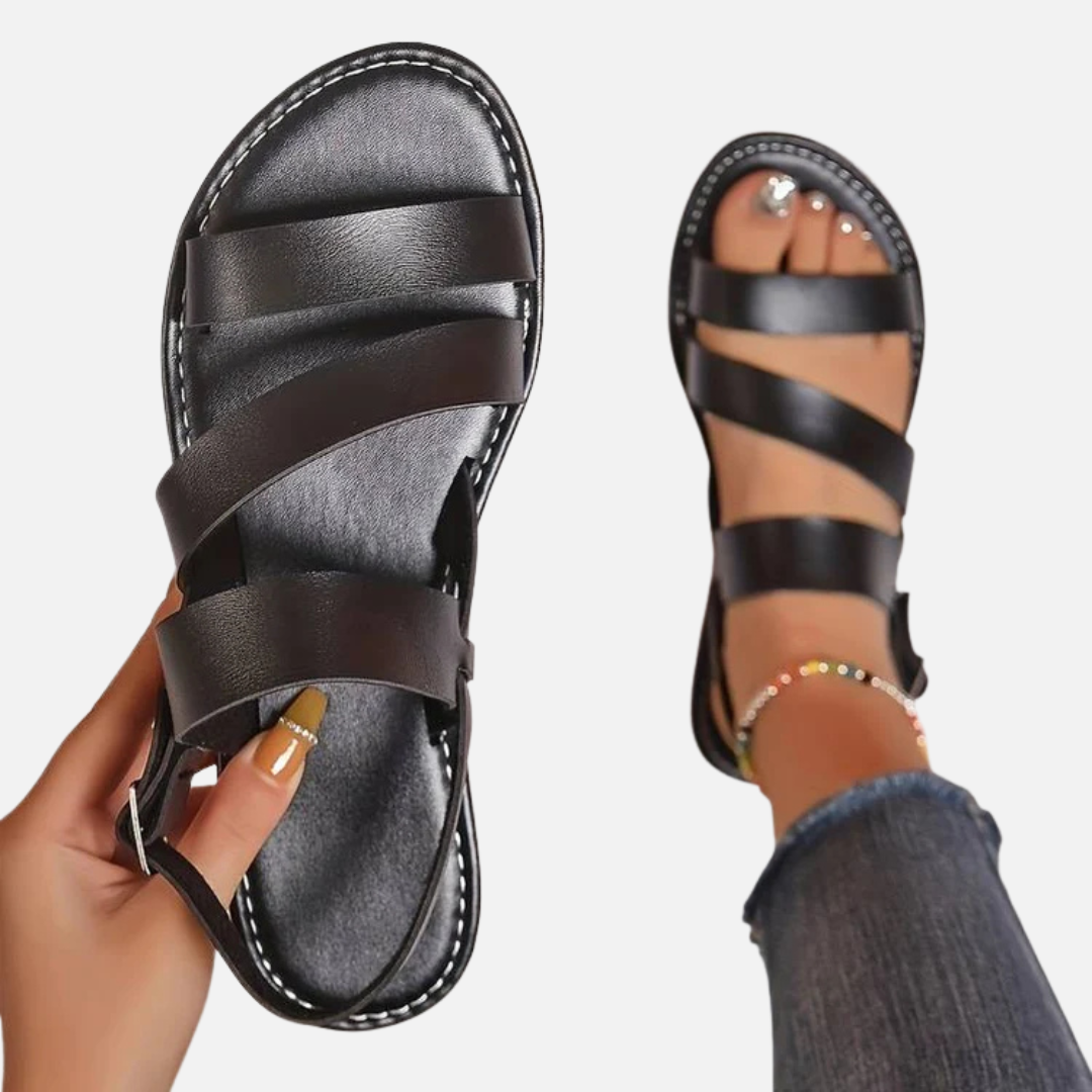 Women's Orthopedic Strappy Flat Sandals
