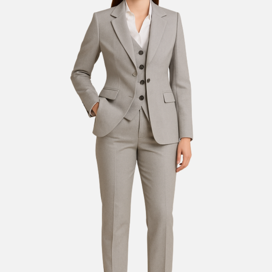 Women’s 3-Piece Tailored Suit –  Formal Set