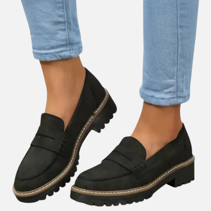 Women's Lug-Sole Penny Loafers