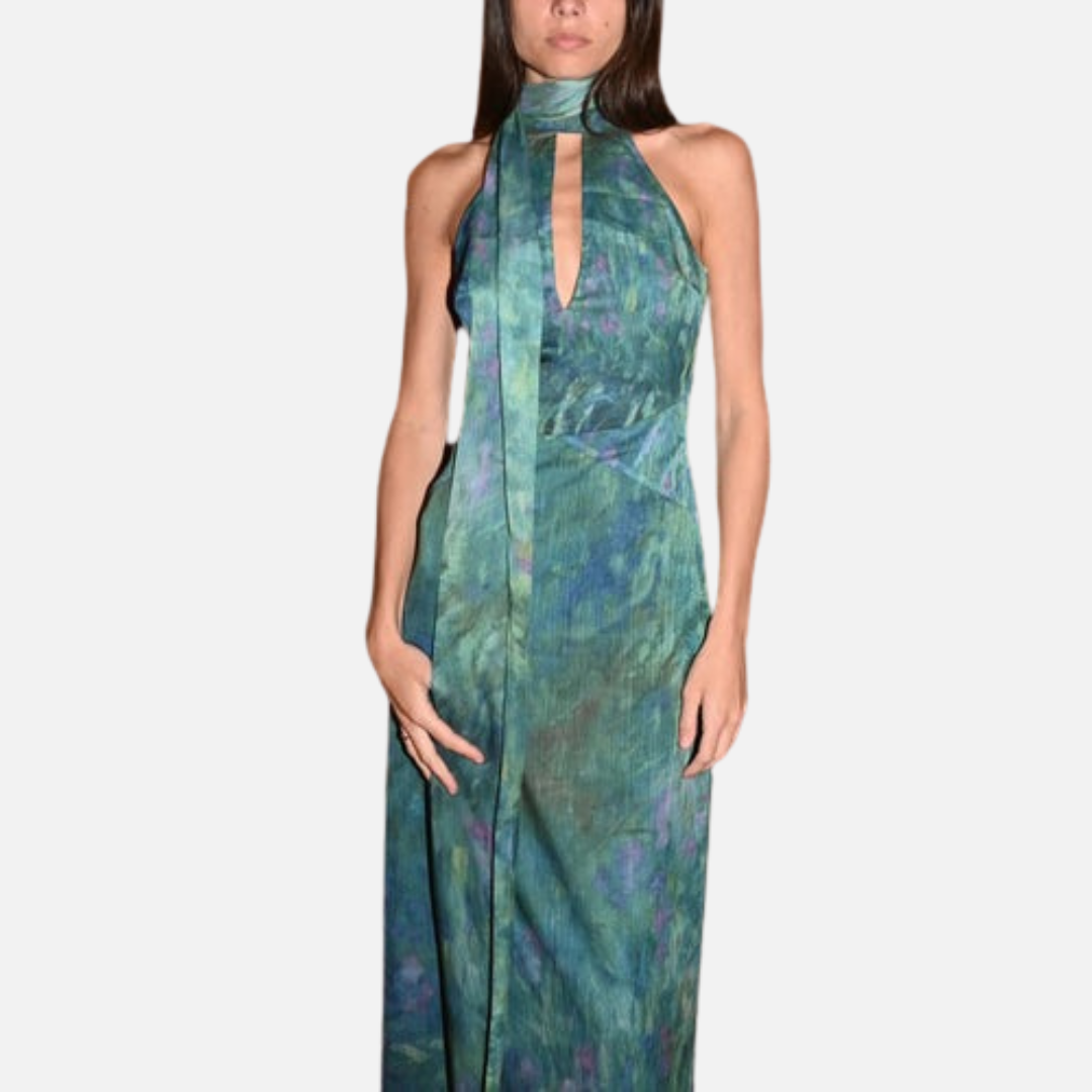 Women's Elegance Flowing Maxi Dress