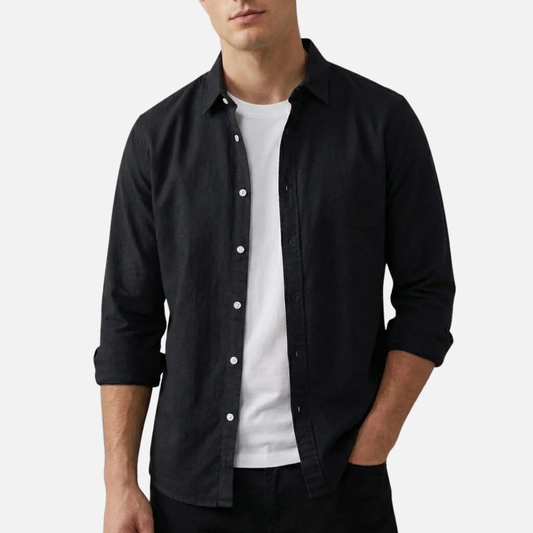 Men's Long Sleeve Button-Down Shirt