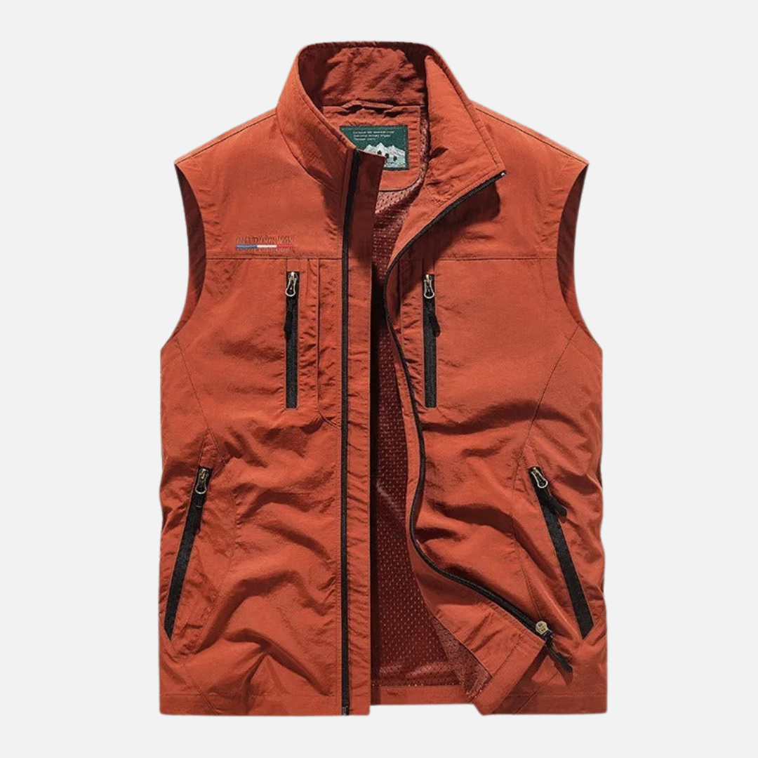 Men’s Sleeveless Cargo Bodywarmer