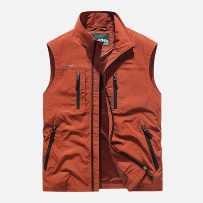 Men’s Sleeveless Cargo Bodywarmer