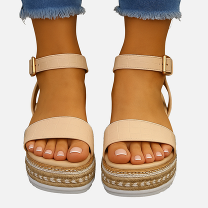 Women's Open Strapped Sandals - Heeled Sandals