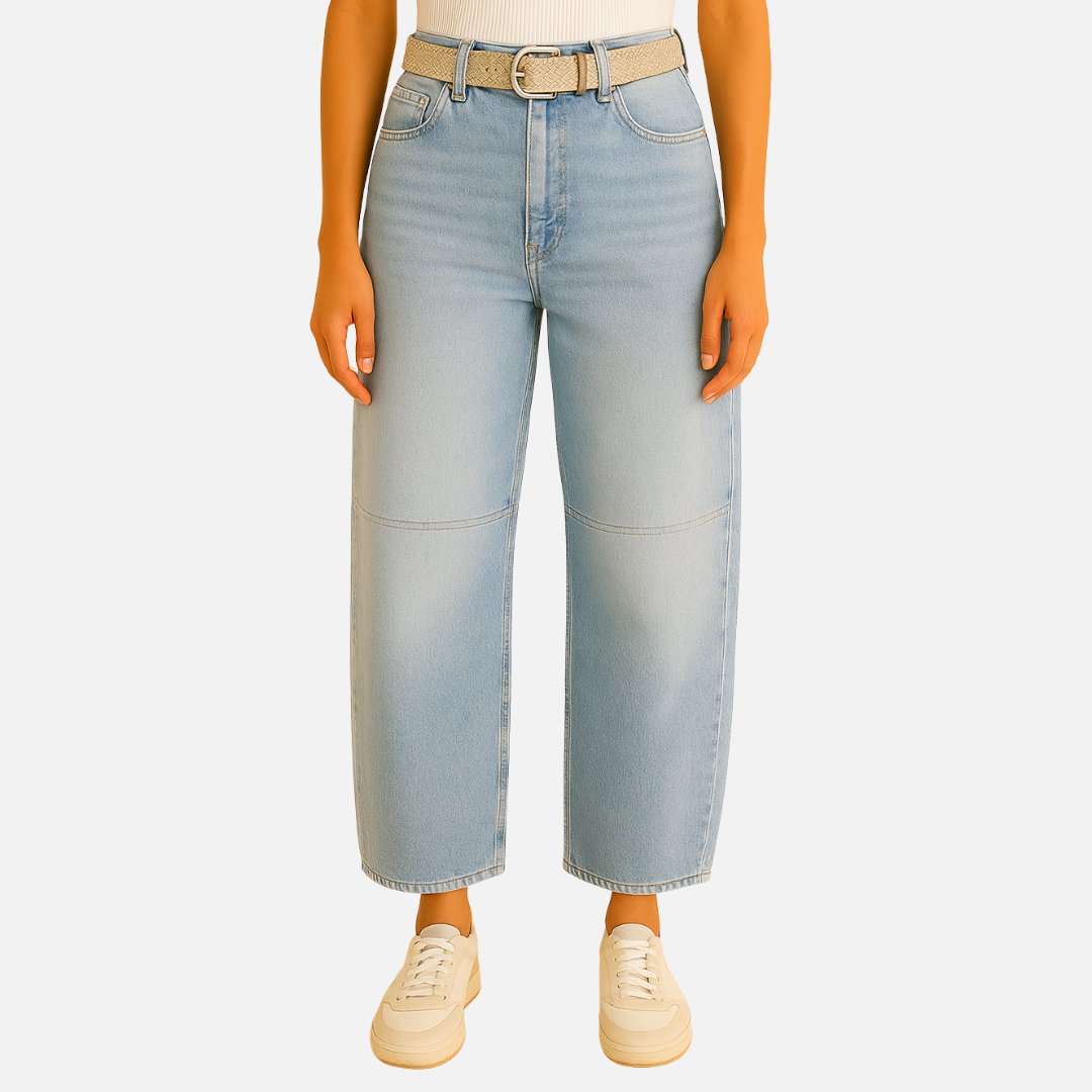 Wide Leg Denim Jeans – Y2K Pants