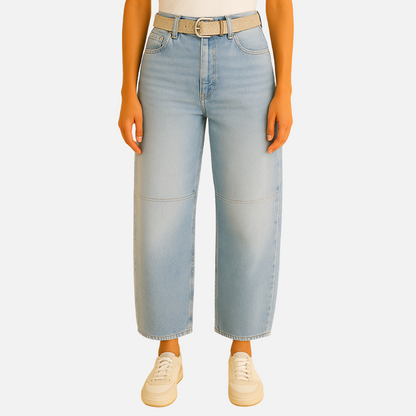 Wide Leg Denim Jeans – Y2K Pants