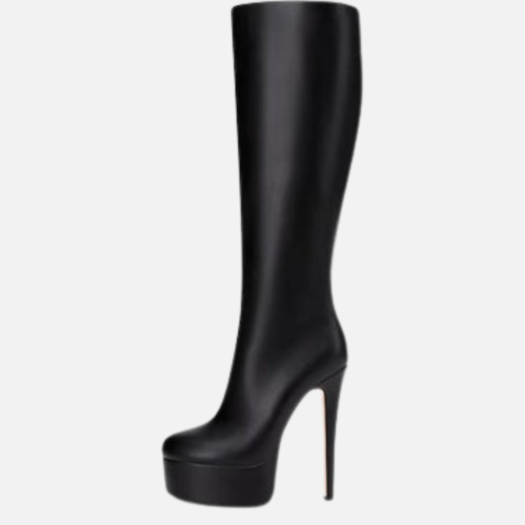 Women's Platform Heeled Boots