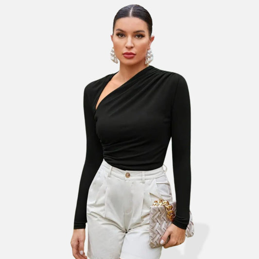 Elara | Women's Chic Off-Shoulder Sweater