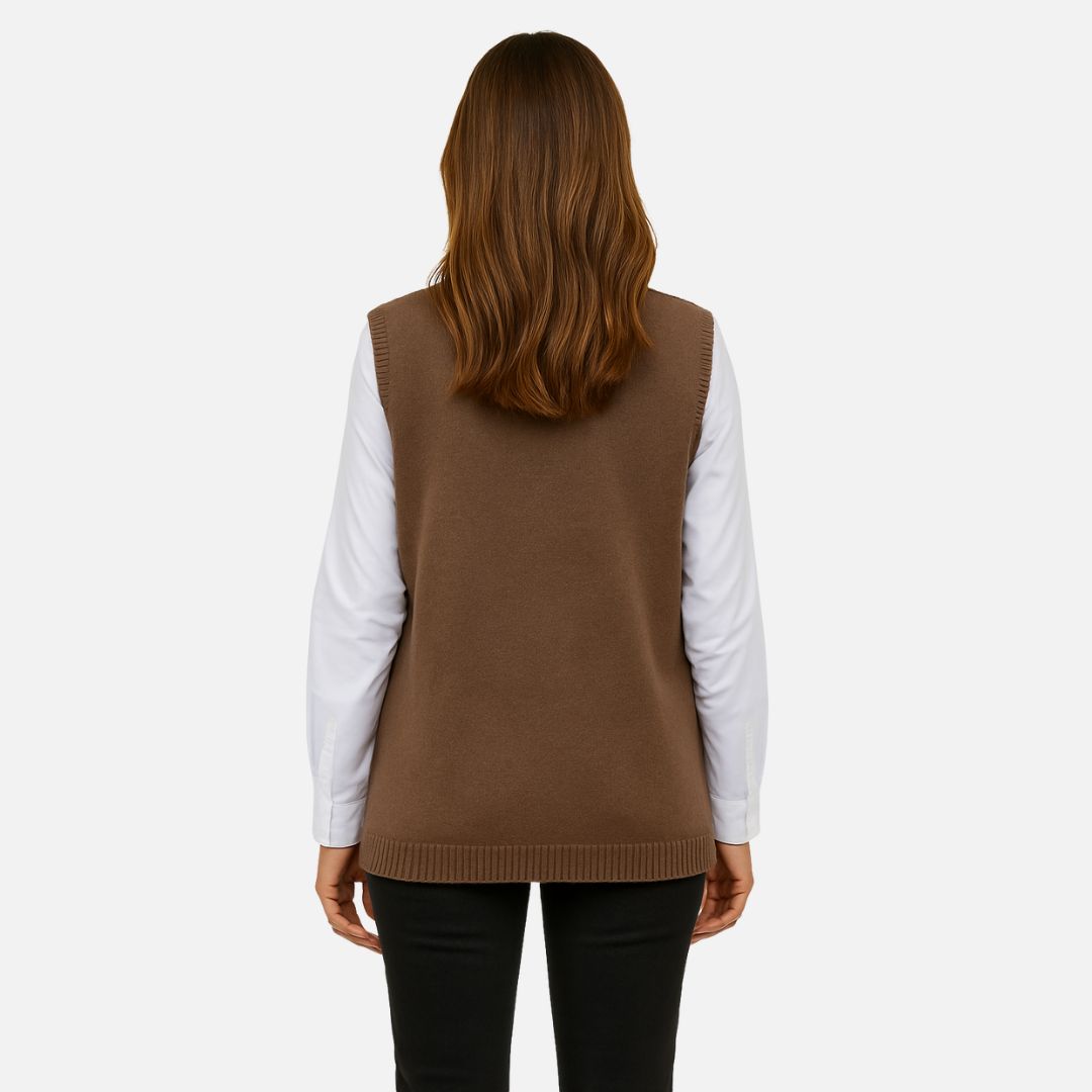Women's Knitted Bodywarmer - Warm Vest
