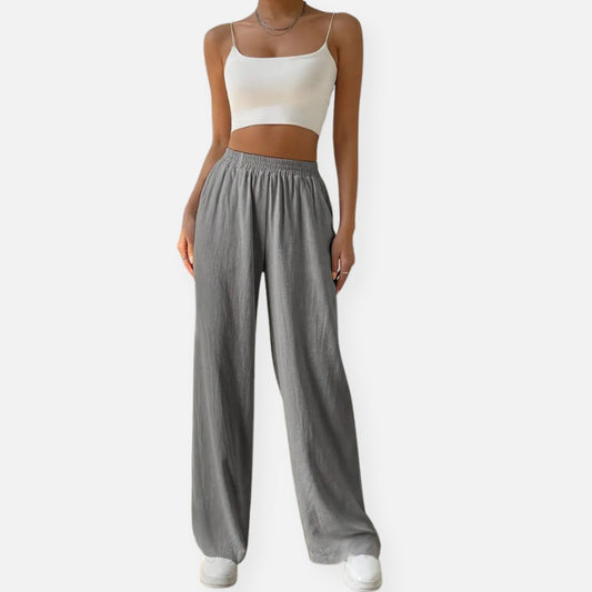 Elara | Women's Trending Wide Linen Pants