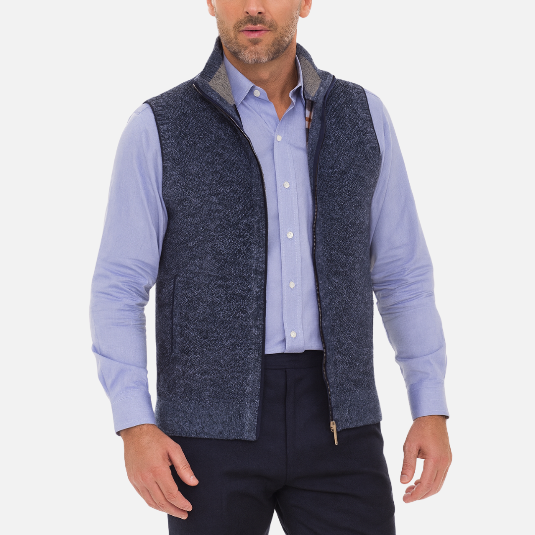 Men's Soft Bodywarmer – Lightweight Sleeveless Vest