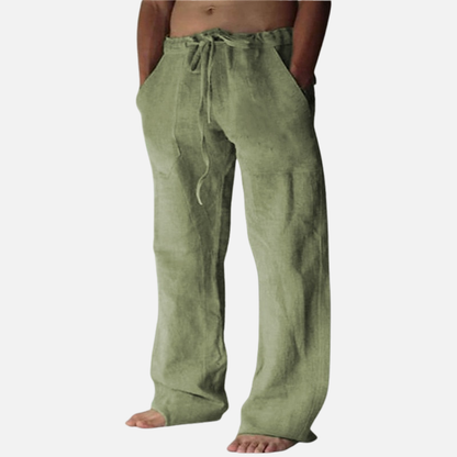 Men’s Relaxed Fit Linen Pants