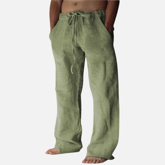 Men’s Relaxed Fit Linen Pants