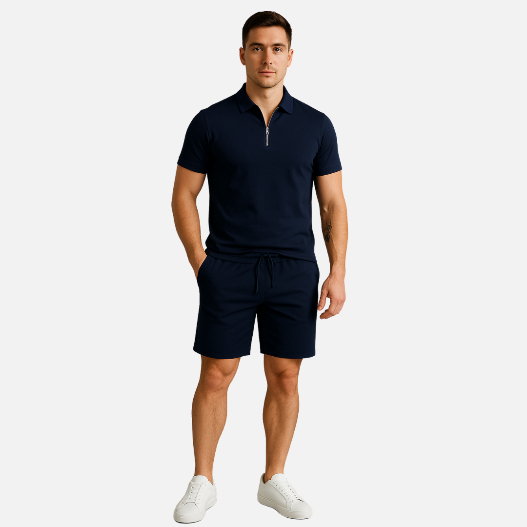 Men’s Summer Outfit- Shirt & Shorts Set